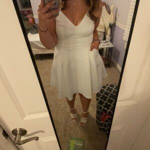 White Mini Dress, 15/16